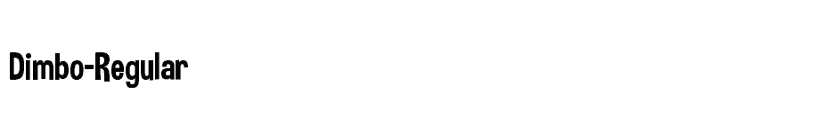 Dimbo Regular